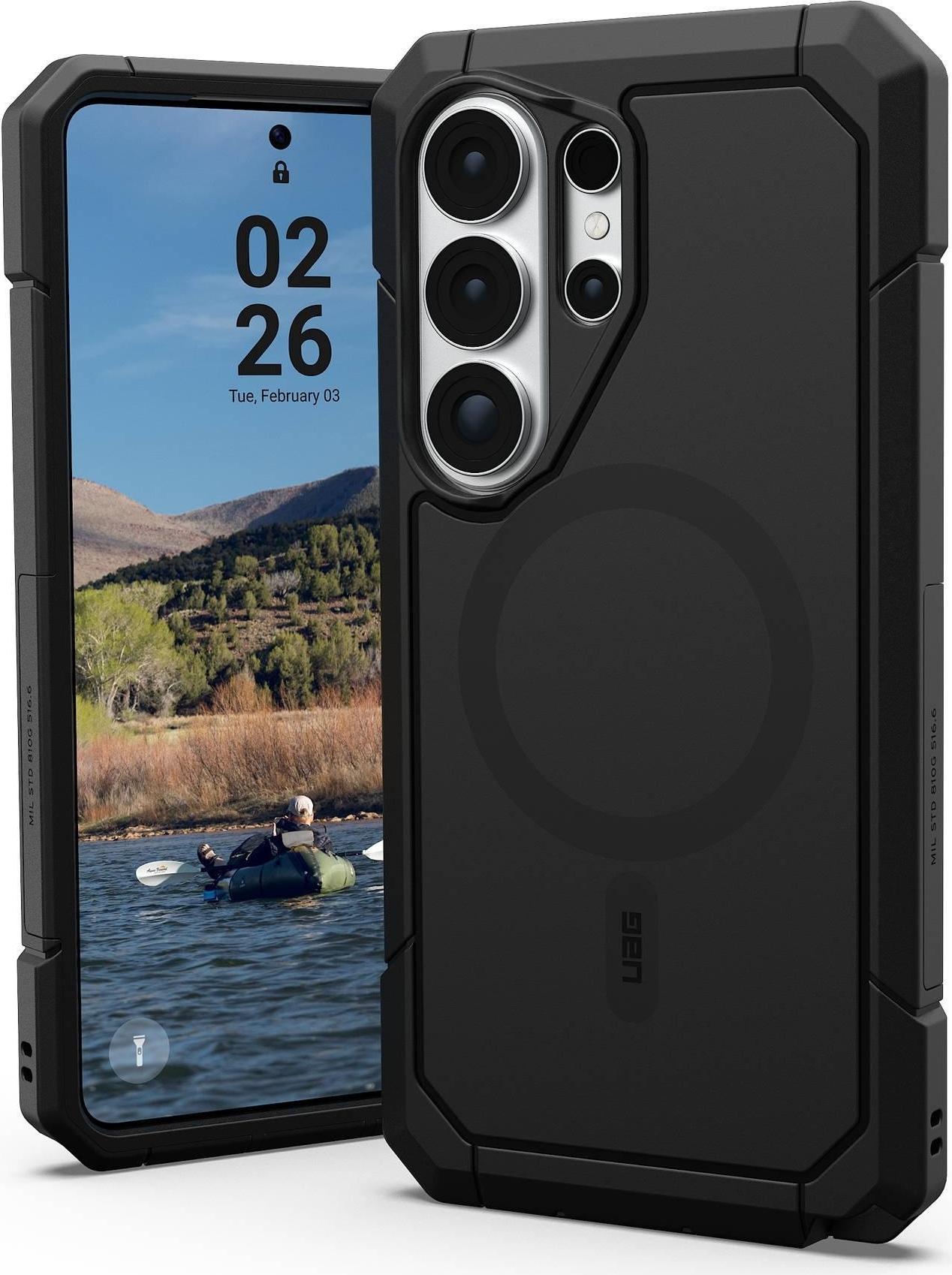 UAG Urban Armor Gear Trooper Case mit Magnet-Modul | Samsung Galaxy S26 Ultra | opaque schwarz | 214546114040 (214546114040)