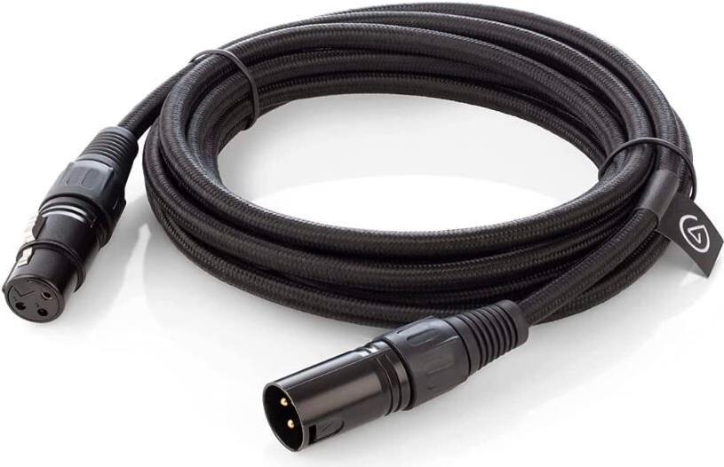 Elgato 10CAL9901 Audio-Kabel 3 m XLR (3-pin) Schwarz (10CAL9901)