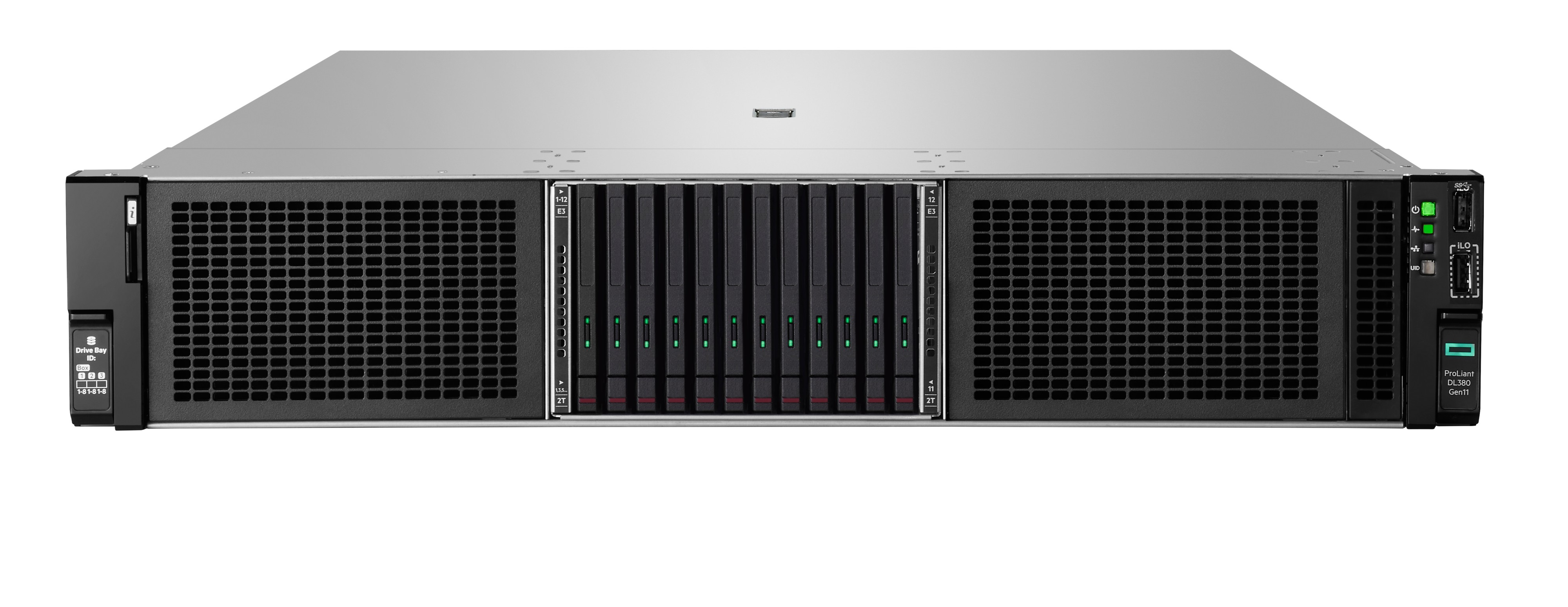 HPE ProLiant DL380 Gen11 2U Rack-Server Xeon Silver 4510 64 GB RAM 2x 960 GB SSD