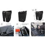 FISCHER Fahrrad-Gepäckträgertasche PLUS Emendo wasserdichtes Material, geschweißte Nähte, mit Sicher - 1 Stück (115808)