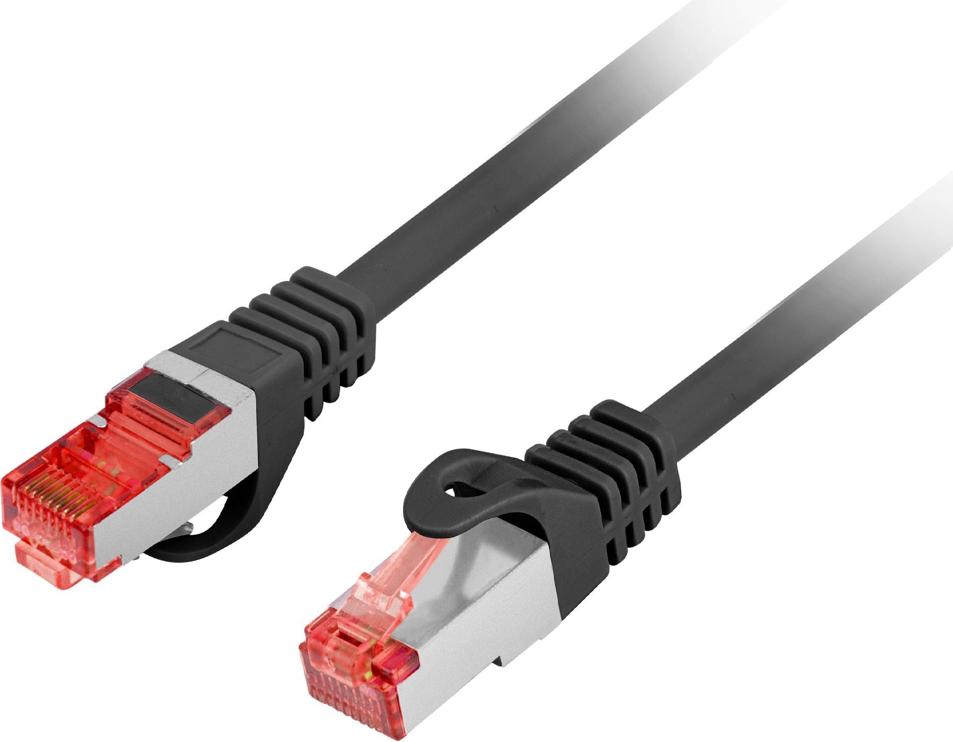 Lanberg Patchkabel CAT.6 S/FTP LSZH CU Fluke Zert. sw (PCF6-10CU-0050-BK)