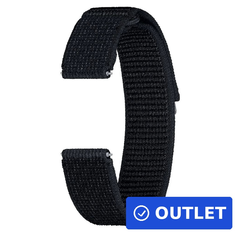 Samsung Fabric Band (Wide, M/L) für Watch, Black (ET-SVR94LBEGEU) (B-Ware)