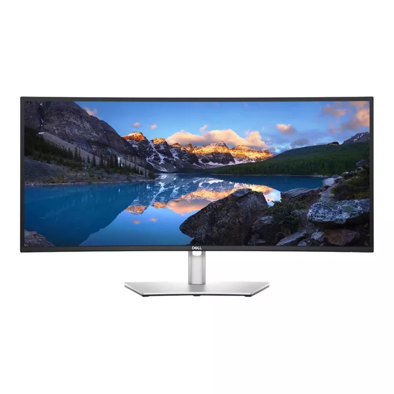 DELL UltraSharp U3423WE 86,7 cm (34.1" ) 3440 x 1440 Pixel UltraWide Quad HD LCD Silber (DELL-U3423WE) (geöffnet)