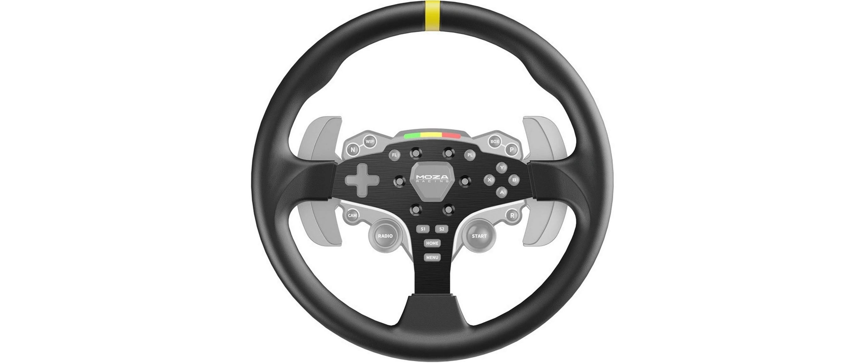 Moza Racing ES 12" Wheel Rim Mod Schwarz