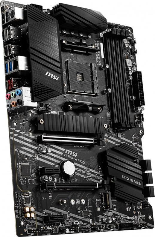 MSI B550-A PRO Mainboard ATX AMD B550 Sockel AM4 DDR4 Schwarz