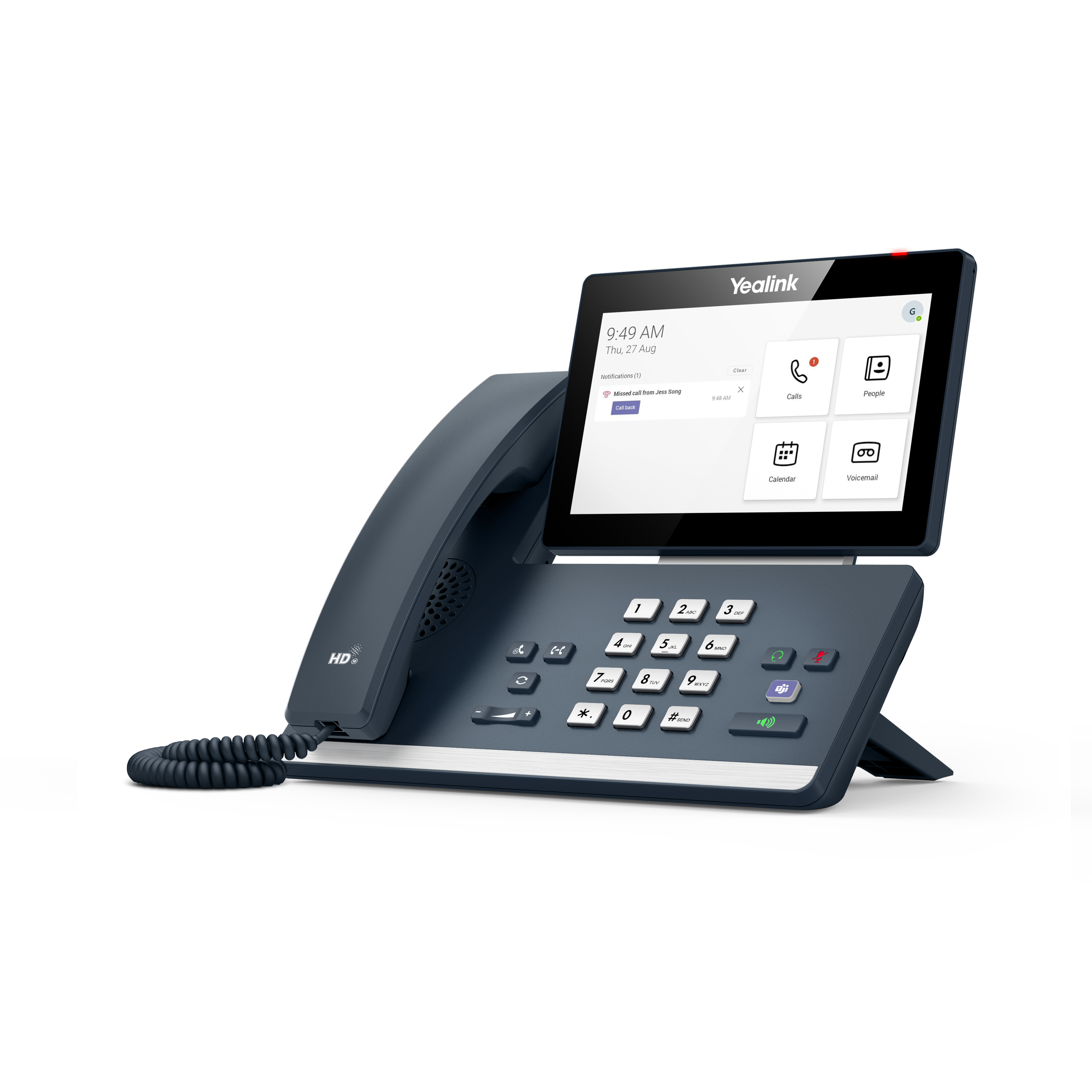 Yealink BH70 Dual with Stand Teams USB-C/A