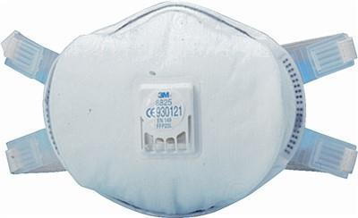3M Partikelfilter-Atemschutzmaske, FFP3 5 Stück (8835+)