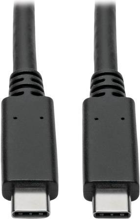 Tripp Lite U420-C03-G2-5A USB Kabel 0,91 m USB 3.2 Gen 2 (3.1 Gen 2) USB C Schwarz (U420-C03-G2-5A)