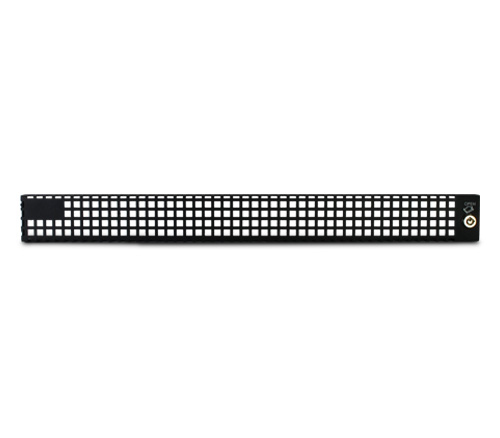 Inter-Tech 88887137 Frontabdeckung 1U Schwarz