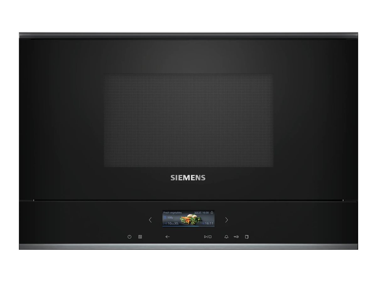 Siemens iQ700 BF722R1B1 Solo-Mikrowelle 21 l 900 W Black/Stainless Steel