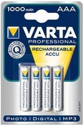 Varta Professional AAA Akku 1,2 V 1000 mAh Gold, Grün