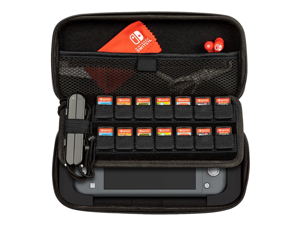 PDP Deluxe Travel Case Elite Edition Tasche für Nintendo Switch EVA Schwarz, Grau, Rot