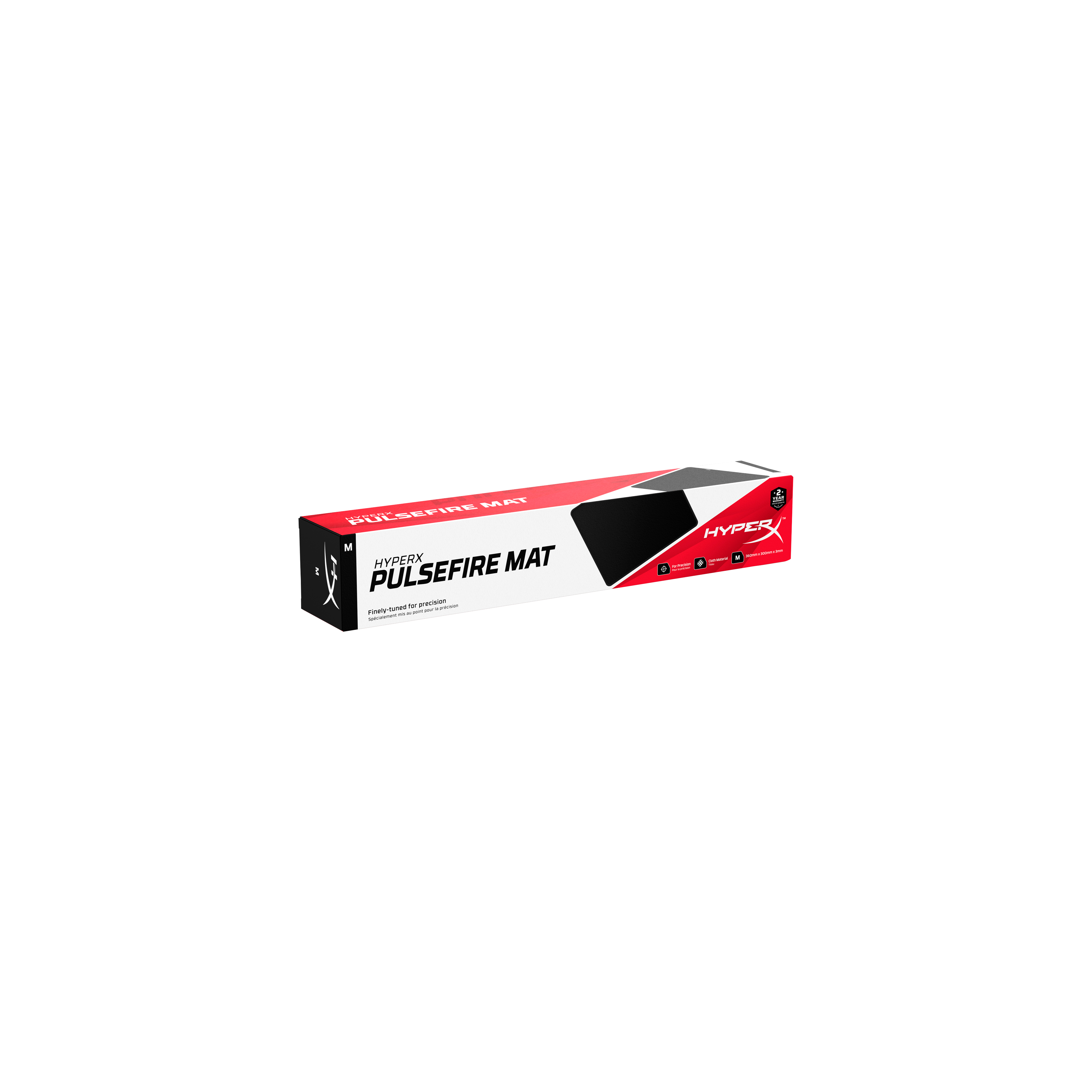 HyperX Pulsefire Mat Gaming-Mauspad Medium Schwarz