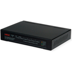 ROLINE 21.14.3524 Netzwerk-Switch Gigabit Ethernet (10/100/1000) Power over Ethernet (PoE) Schwarz (21.14.3524)