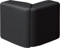 Hager Tehalit SL Außeneck VDI SL20055, graphitschwarz RAL 9011 verstellbar, 83° - 135°, Material: PC/ABS halogenfrei (SL2005539011)