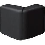 Hager Tehalit SL Außeneck VDI SL20055, graphitschwarz RAL 9011 verstellbar, 83° - 135°, Material: PC/ABS halogenfrei (SL2005539011)