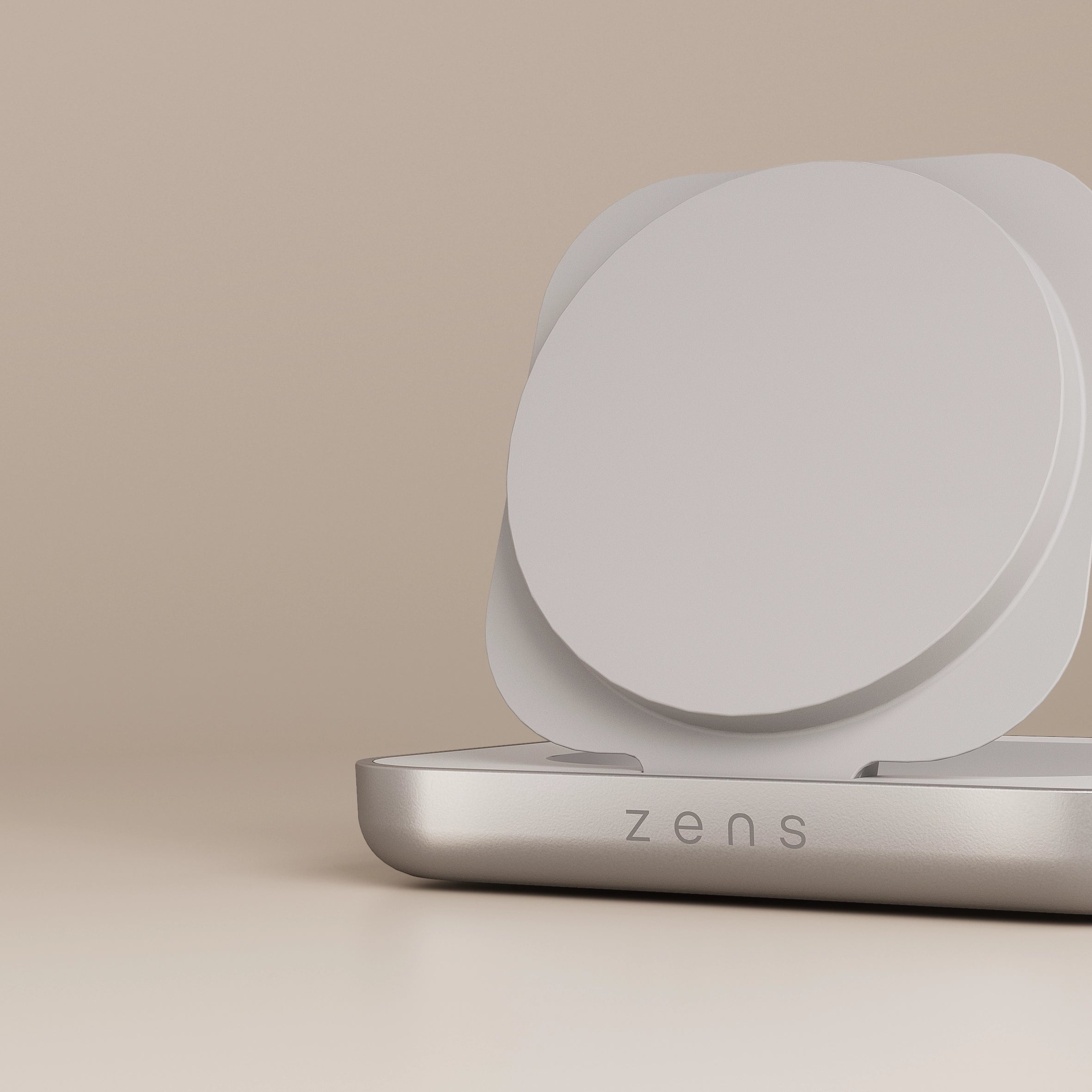 Zens ZESC20W/00 Kabelloses Ladegerät 15 W Weiß, Silber
