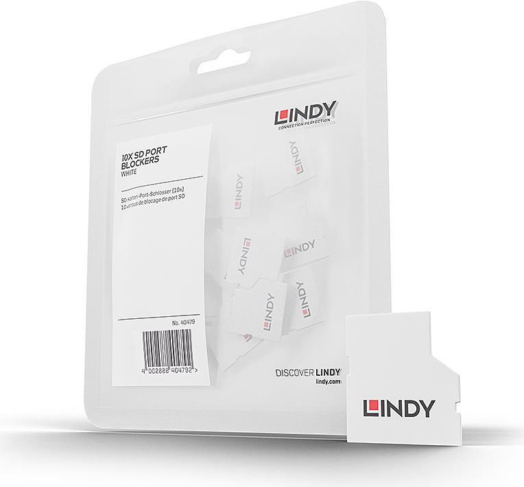 Lindy - SD port blocker (Packung mit 10)