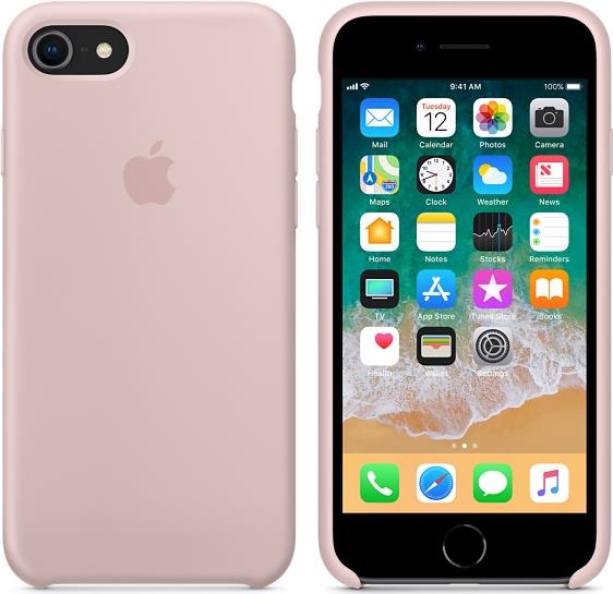 Apple MQGQ2ZM/A 4.7" Hauthülle Pink Handy-Schutzhülle (MQGQ2ZM/A)