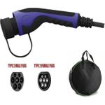 Helos Stromkabel IEC 62196 Type 2 (M) zu IEC 62196 Type 2 (W) (332231)