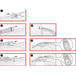 KS TOOLS FUGENFIX Silikonschaber- und Abziehersatz, 7-tlg. (116.1050)
