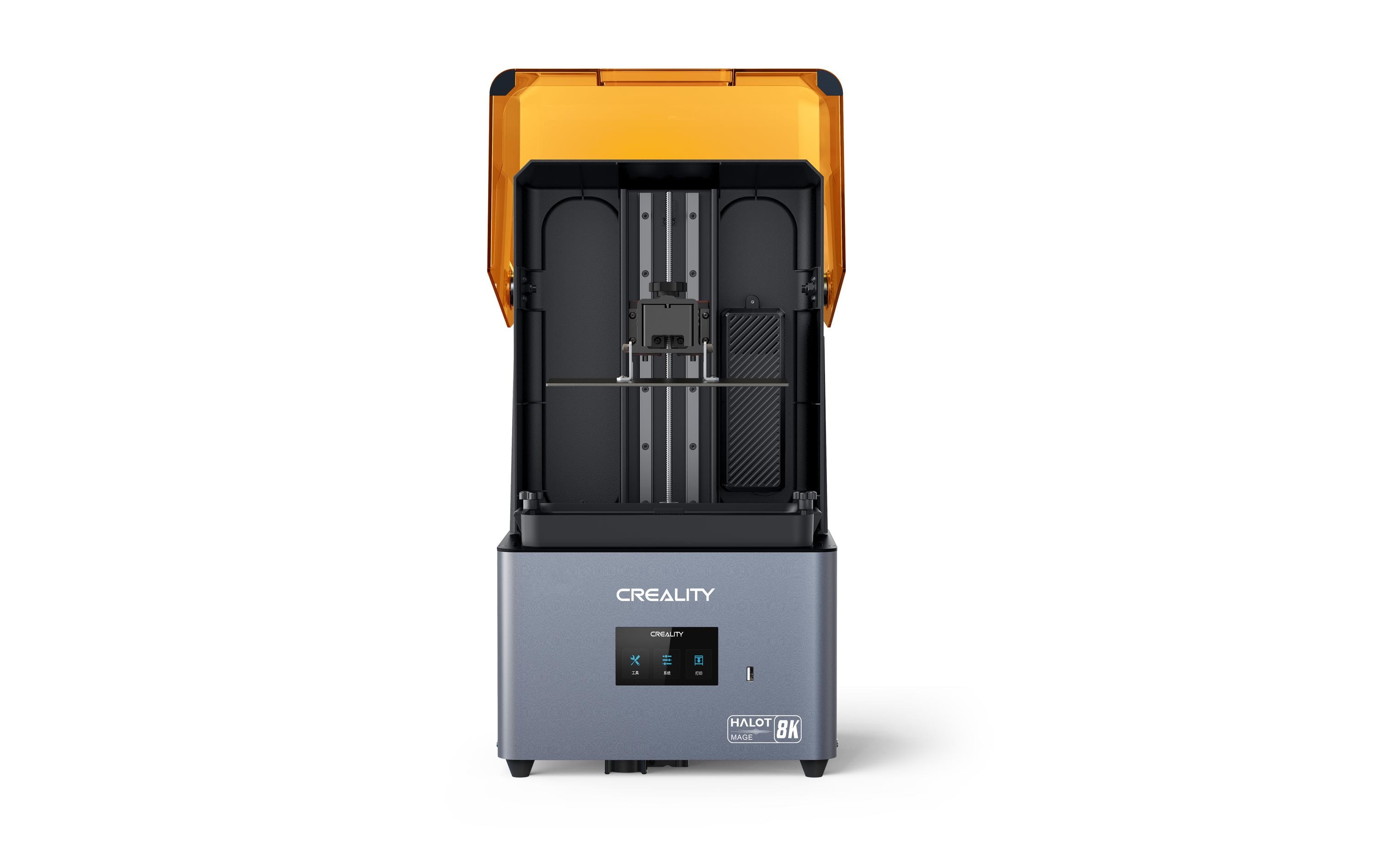 Creality HALOT MAGE 8K LCD Resin 3D-Drucker Grau, Orange