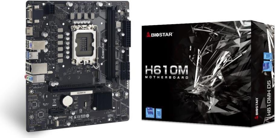 Biostar H610MH D5 Intel (H610MH D5)