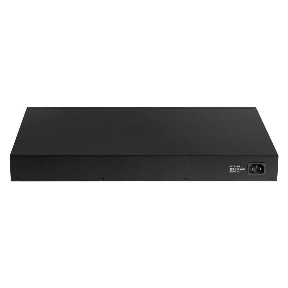 Edimax Pro GS-5424PLC V3 Switch 28 Ports Smart PoE+ Schwarz