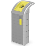 Hailo Wertstoffbehälter ProfiLine WSB Design Plus XXL aus schlagzähem ABS-Kunststoff, Einsetzen und Entnahme der - 1 Stück (0912-590)