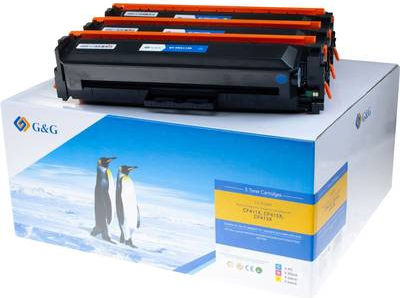 G + G Toner G&G HP HP410X/CF252XM Multipack comp. ye/cy/ma (14997)