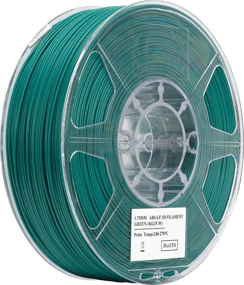 EABS-GF 1,75mm GREEN 1kg ESUN 3D FILAMENT (EABS-GF-P175G1)