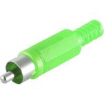 S/CONN maximum connectivity Cinchstecker, grün (51400-G)