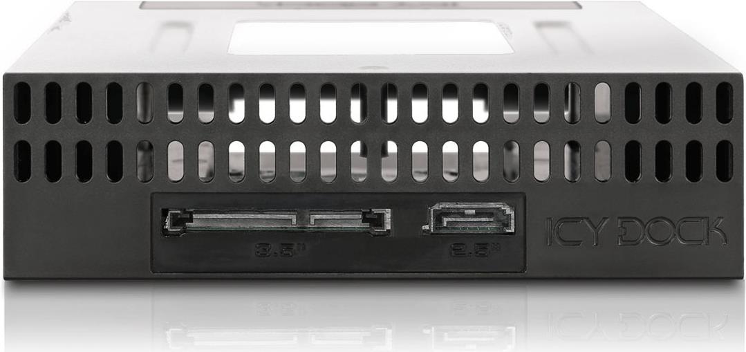ICY DOCK flexiDOCK MB795SP-B 2.5" 3.5" SATA Gehäuse Schwarz