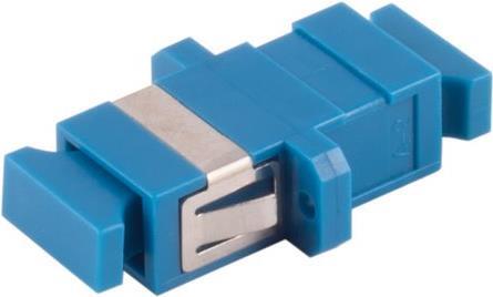 S/CONN maximum connectivity LWL-Verbinder, SC-SC, Simplex, blau (07-60050)