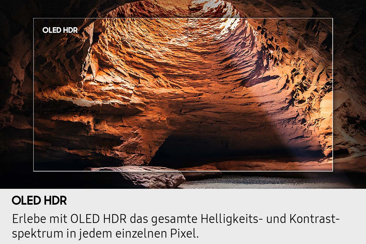 Samsung S85F GQ77S85FAEXZG OLED 77" 4K Smart-TV 100Hz Vision AI Schwarz