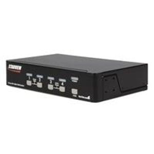 StarTech.com 4 Port Dual Link DVI USB KVM Switch mit Audio (SV431DVIUAHR)