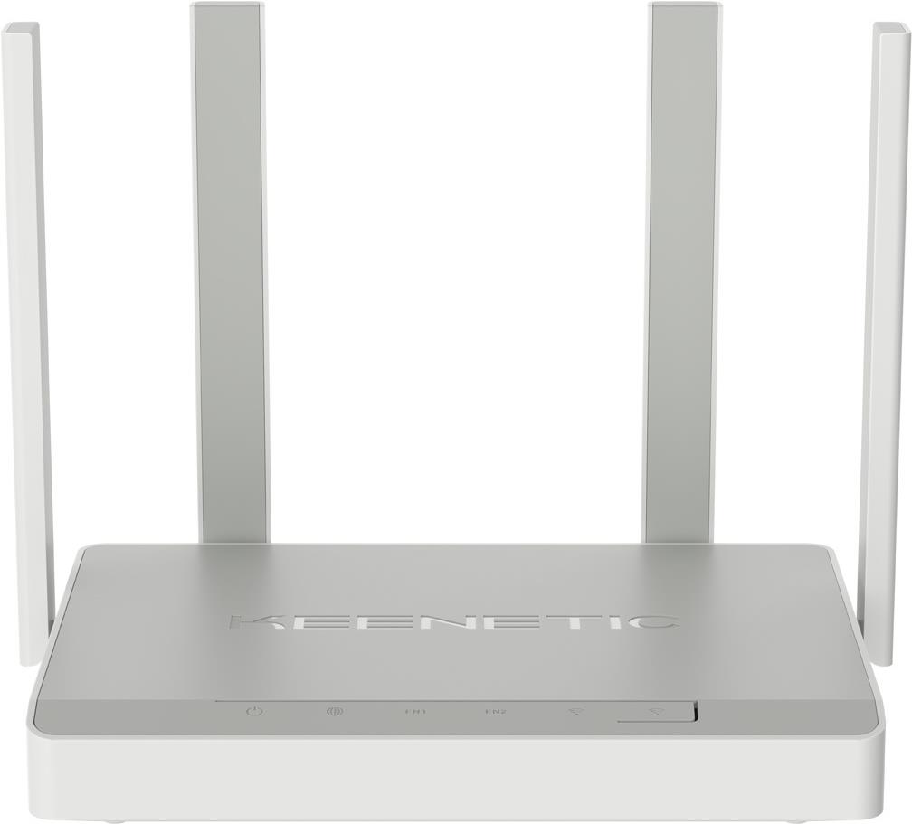 Keenetic KN-1011 WLAN-Router Gigabit Ethernet Dual-Band (2,4 GHz/5 GHz) Grau - Weiß (KN-1011-01EN)