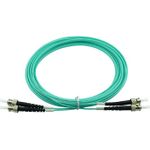 BlueOptics SFP3333EU3MK Glasfaserkabel 3 m 2x ST OM3 Aqua-Farbe (SFP3333EU3MK)