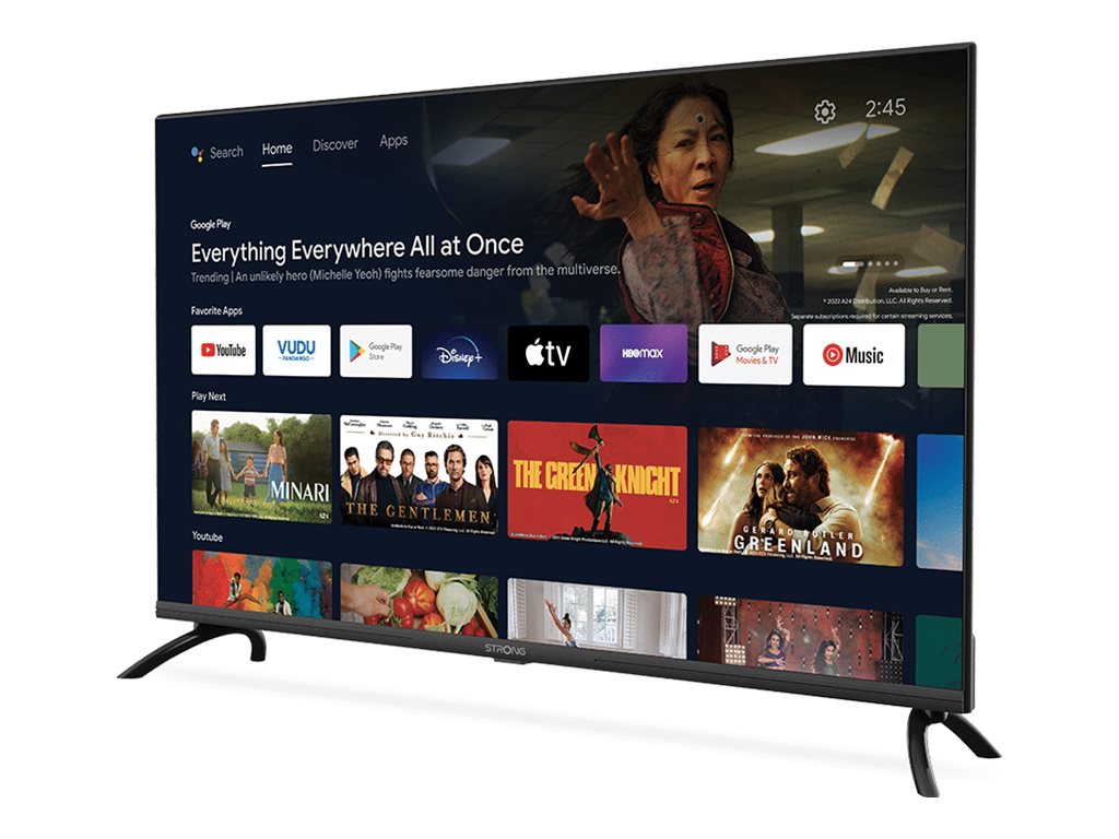 Strong D555 Series SRT40FD5553 40" Full HD LED-Fernseher glänzend schwarz