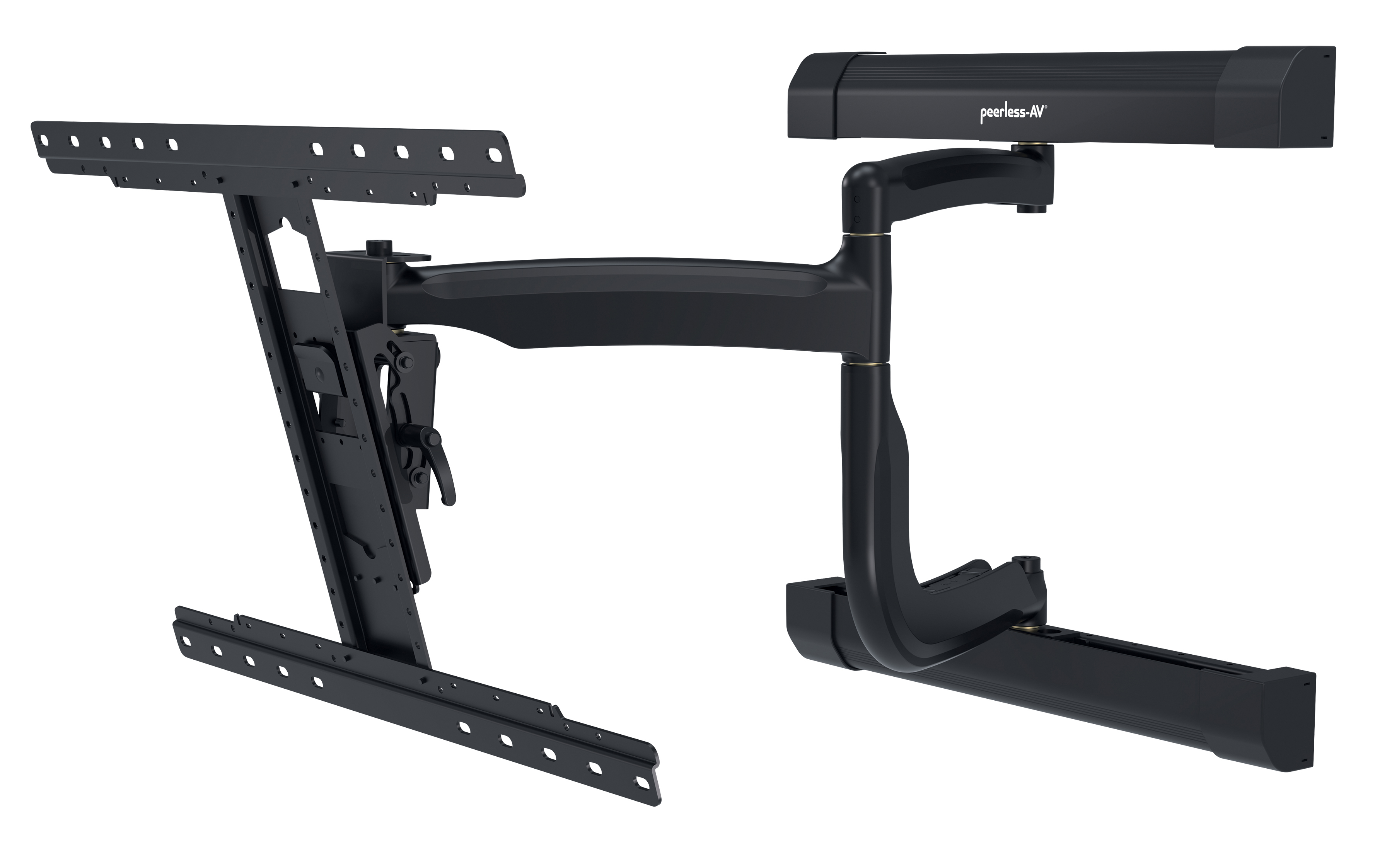 Peerless Universal Full-Motion Plus Wandhalterung SA761PU für 39"-75" Glanzschwarz