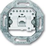 Busch-Jaeger 0230-0-0227 Grau - Weiß Steckdose (2CKA000230A0227)