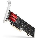 AXAGON PCEM2-ND PCIe Adapter für zwei M.2 SSDs (PCEM2-ND)