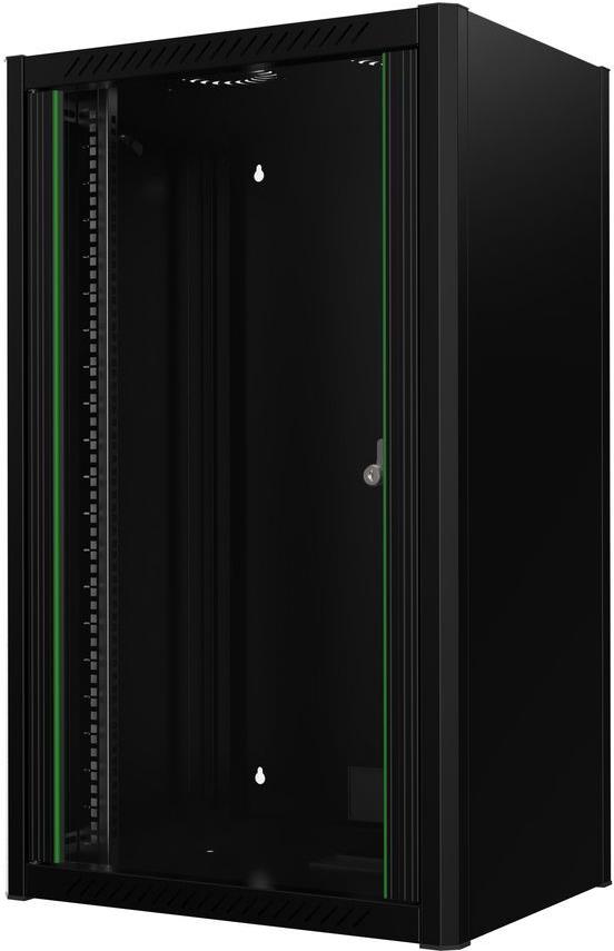 Lanview RWM20U45BL. Typ: Wandmontiertes Regal, Rack-Kapazität: 20U, Internationale Schutzart (IP-Code): IP20. Gewicht: 33,3 kg. Produktfarbe: Schwarz (RWM20U45BL)