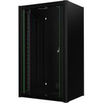 Lanview RWM20U45BL. Typ: Wandmontiertes Regal, Rack-Kapazität: 20U, Internationale Schutzart (IP-Code): IP20. Gewicht: 33,3 kg. Produktfarbe: Schwarz (RWM20U45BL)