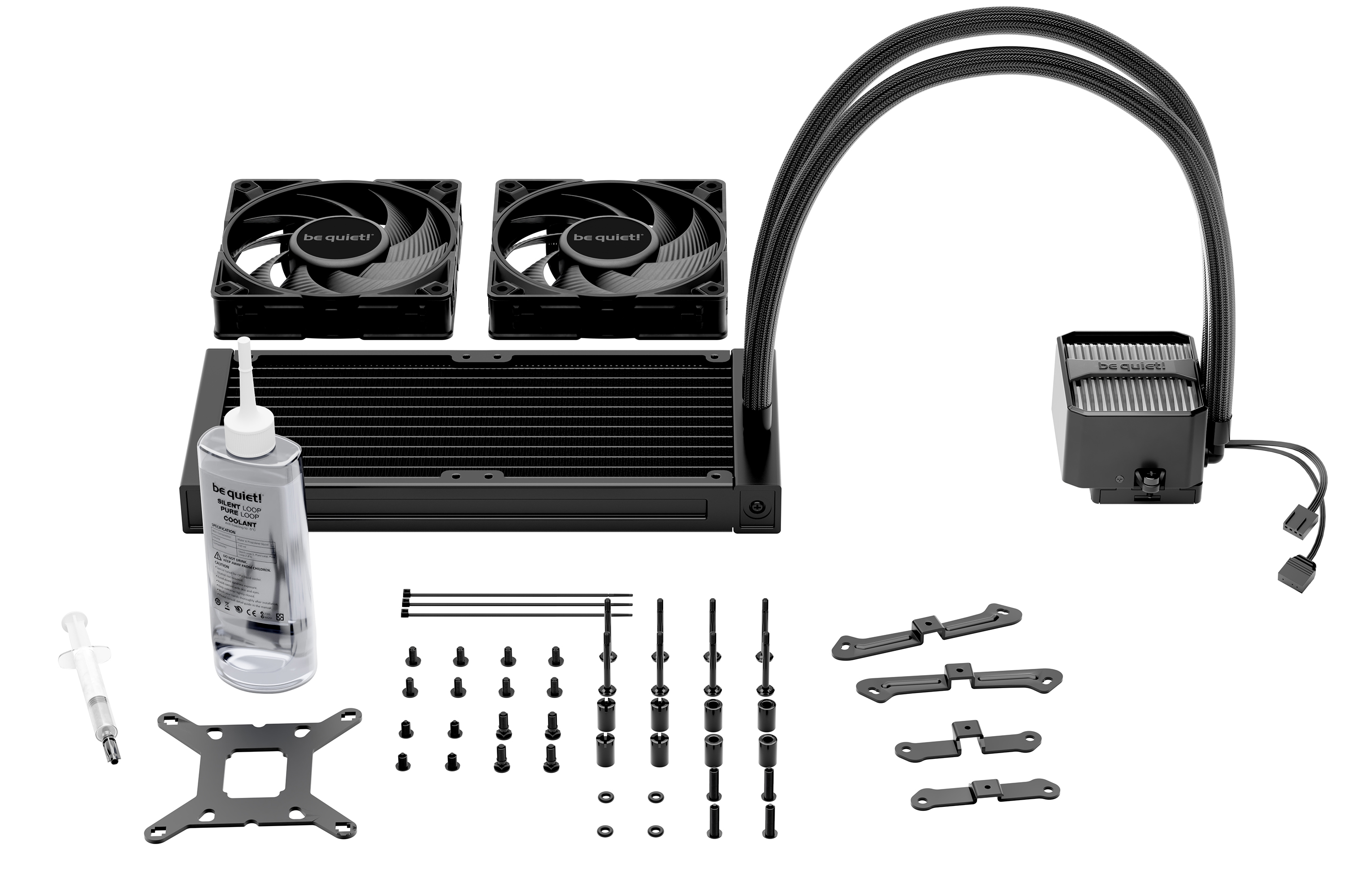 be quiet! Silent Loop 3 All-in-One-Flüssigkeitskühler 240 mm Schwarz