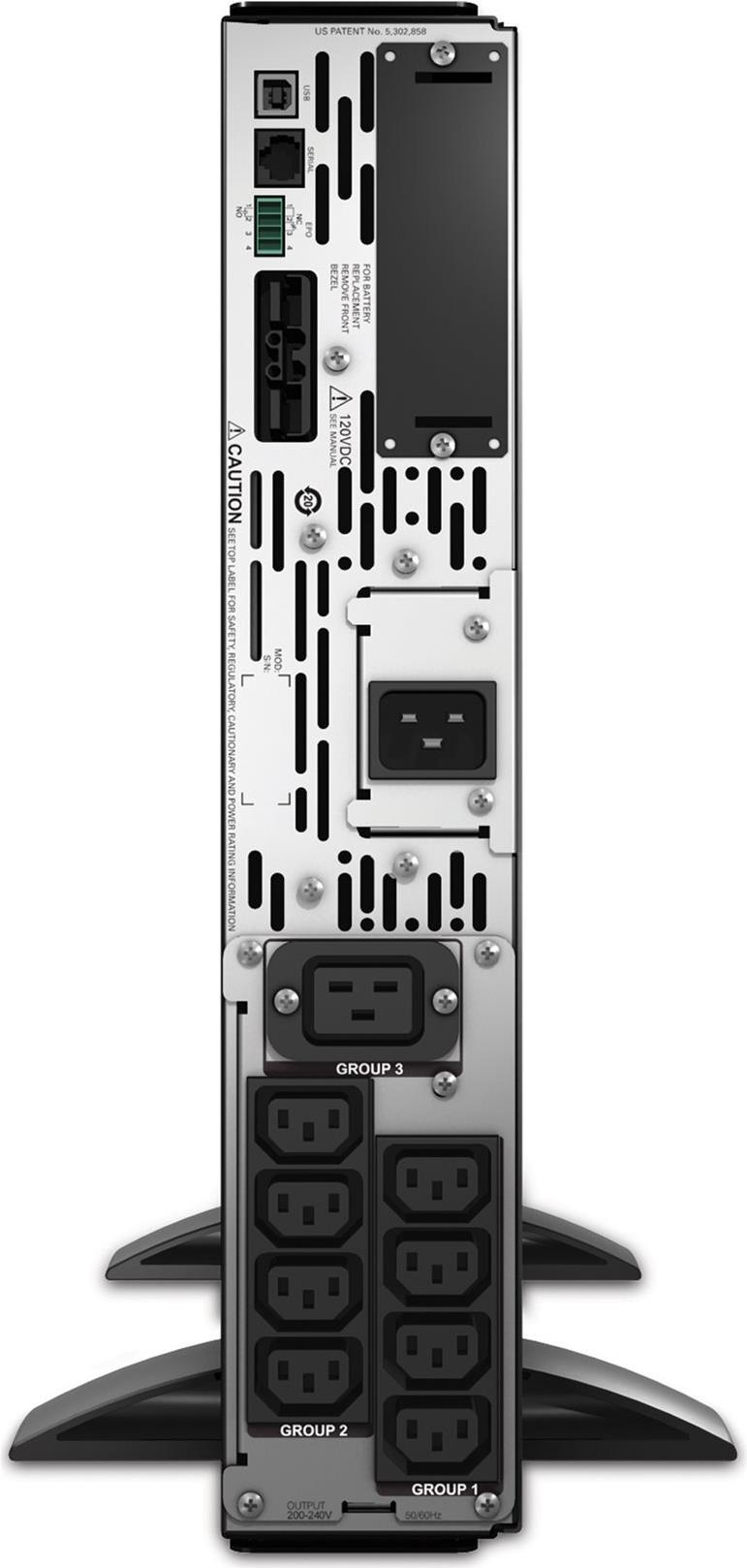 APC Smart-UPS X 2200 Rack/Tower LCD 2200 VA 1980 W Schwarz