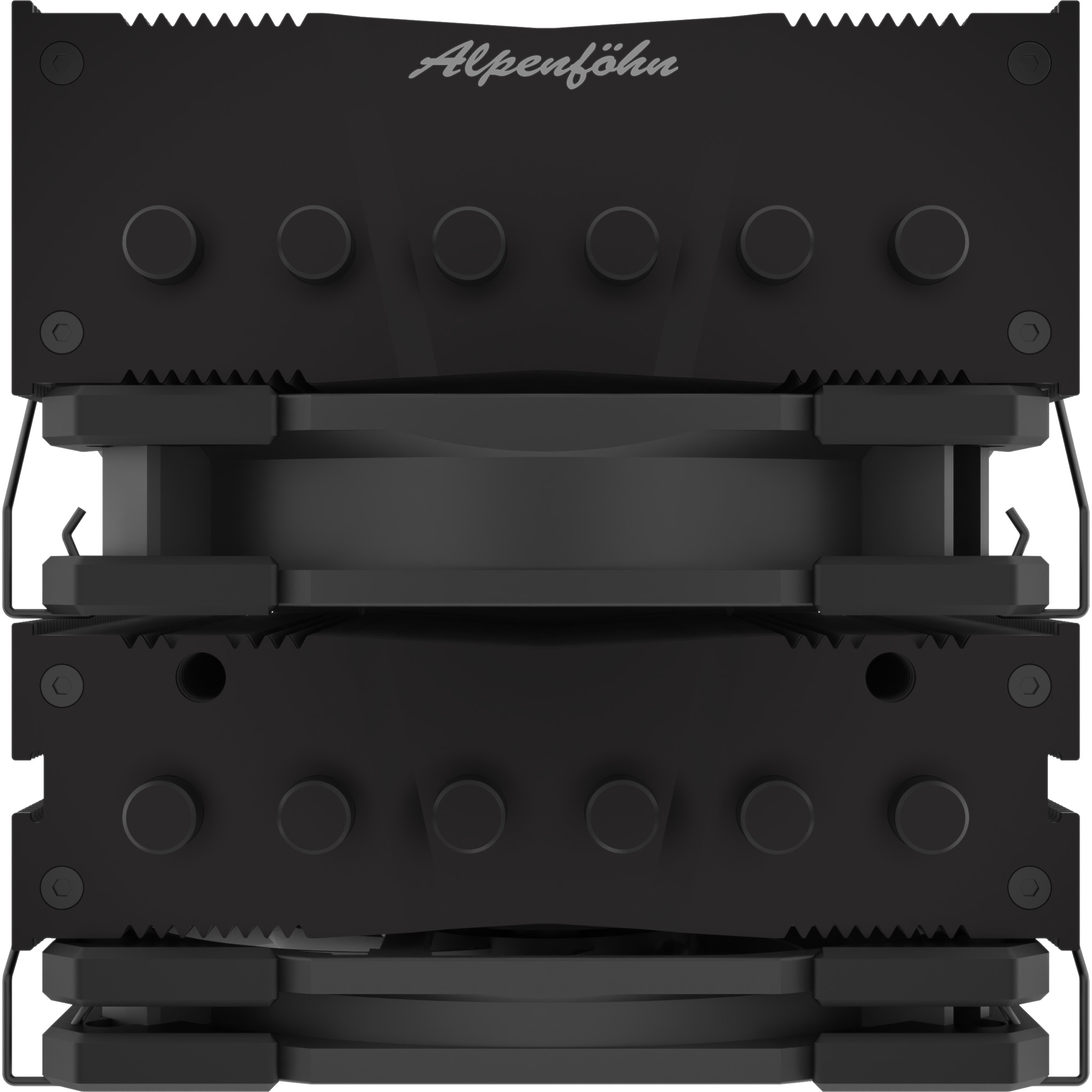 Alpenföhn Brocken 4 Max CPU-Kühler 2x 120 mm Schwarz