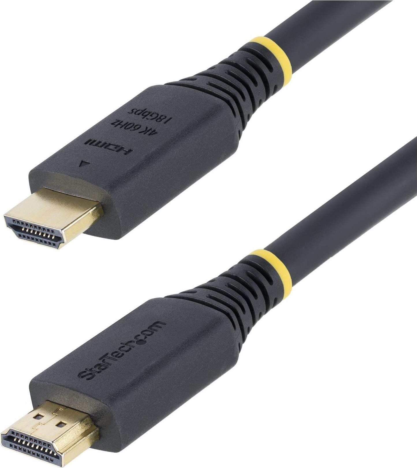 StarTech.com 4,0m(13ft) Premium Certified High Speed HDMI Cable, 4K60Hz (HDMI2-CABLE-4K60-4M)