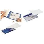 sigel Kalt-Laminierfolie für Karten bis 85 x 55 mm, glasklar zum Laminieren ohne Gerät, Inhalt: 100 Folien (VZ215)