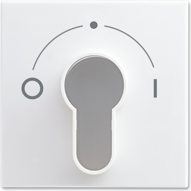 Busch-Jaeger Schalterserien. Produktfarbe: Weiß (1710-0-4070)